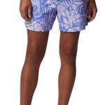 Columbia PFG Super Backcast Violet Sea Palmtropics Purple Water Shorts Photo 0