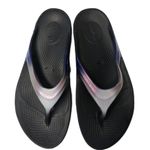 Oofos Oomega Oolala Luxe Women Calypso 1411 Size 7 Comfort Cushion Black Photo 1