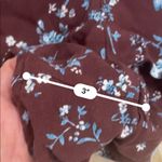 Urban Outfitters  brown blue floral romper Photo 4