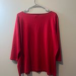 Ralph Lauren  Red Long Sleeve Top Photo 3