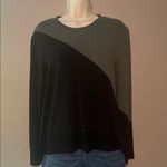 Summersalt  Black Olive Colorblock Sweater Size Medium Photo 1