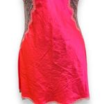 Victoria's Secret Hot Pink and Lace Babydoll Top Photo 2