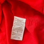 Free People Sweet Tennessee Red Floral Embroidery Open Peekaboo Back Dress Sz S Photo 12