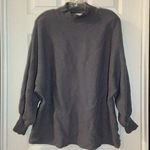 Cato  Grey Ribbed Knit Mock Neck Pullover Sweater 18/20W Photo 0