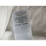 Madewell Women's Ruffle Sleeve White Wrap Mini Dress size XS Cottagecore Preppy Photo 7