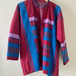 handmade Hmong jacket patchwork Blue Size undefined Photo 0