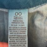 American Eagle  Outfitters Skinny Jeans Teal Blue Stretch Women 00 Photo 7