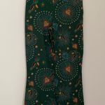 Anthropologie Farm Rio Fernanda Flared Pants Green Toucan Bird Tropical XS Photo 0