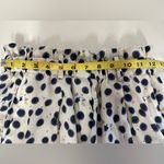 H&M x Susan Glover Collab High Paper Bag Waist Polka Dot Firefly Shorts Size 6 Photo 7