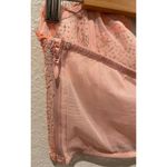 Victoria's Secret Orange Pink Floral Lace Cross Dye Bustier Photo 2