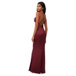 Katie May  Tara Gown in Bordeaux Small Womens Long Maxi Dress Photo 1