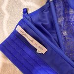 Urban Outfitters  Out From Under Royal Blue Lace Corset Bustier Cut-Out Photo 2