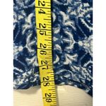 Croft & Barrow  Women's Size XL Blue 3/4 Sleeves Geometric Polyester Top Career Photo 5