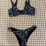 SheIn  Black Floral Bikini Photo 3