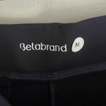 Betabrand  Women’s 7 Pocket Bootcut Dress Pant Yoga Pant Navy Blue Size Medium Photo 9