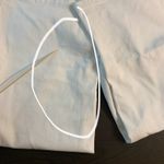 Banana Republic Wide Leg Crop Pants White Pleated High Rise Size 6 28 (29x25.5) Photo 9