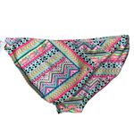Ocean Pacific  Multicolored Tribal Lined‎ Bikini Bottom Size Large NWT Photo 1