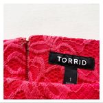 Torrid Lace Overlay Pencil Straight Skirt Photo 4