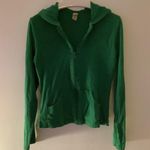 Cute Color Hoodie Jacket Green Size L Photo 0