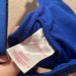 Xhilaration New Blue Sparkly Bikini Top Size Large Rave Top NWT Photo 9