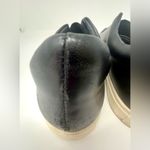 Halogen  Women’s Black Leather Athleisure Slip-On Sneakers Size 8.5 Photo 8