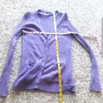 Magaschoni  cashmere b neck long sleeve ribbed button down car… Photo 4