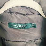 Ralph Lauren Lauren  Slate Gray Belted Puffer Midi Winter Coat Jacket Photo 3