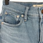 Madewell  The Perfect Vintage High Rise Cotton Mom Jeans | Sz 28 | Light Wash Photo 4