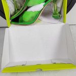 Gianni Bini  Oziee Women Sandals Size 11 Green Clear Vinyl Sculptural Heel NEW Photo 9