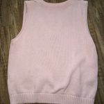 Brandy Melville Pink and blue Gingham sweater vest Photo 3