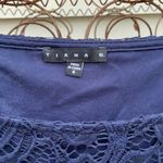 Tiana B navy lace bell sleeve shift dress new with tags Size 6 Photo 2