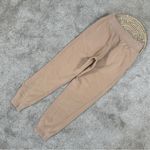 Nike Women’s Phoenix Fleece Joggers Pants Pull On High Waisted in Brown Cream M Photo 6