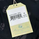 MARGARITAVILLE Bikini Bottoms Size 12 NWT Kenny Flowers Parrot Swim Resort Black Photo 2