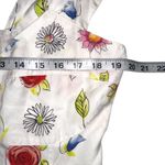 Vanessa Mooney Elisabeth White Floral Romper Dress 1X Photo 6