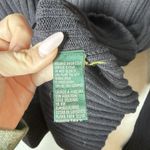 Ralph Lauren Vintage Lauren Black 100% Cotton Sweater Women's Size L Photo 4