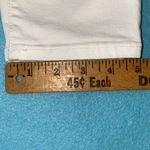 Gap 1969 mid rise stretch denim legging white 5 pocket button zipper size 27 Photo 14