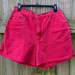 Bill Blass Vintage  Jeans Red high waist denim shorts Photo 0