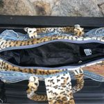 Hand & Heart Levi’s Denin Jeans Cheetah Print Bag Vintage Blue Photo 10