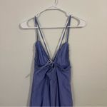 Free People  Lovey Maxi Dress Long Crochet Lace Summer Spring Purple Photo 9