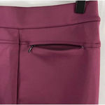 Zella Women's Sobo Ankle Cropped Pull On Purple Nectar Pants Small NWT Photo 5