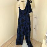 Kate Spade x Target NWT Women's Classic Rose Jumpsuit Blue/Black Size 12 Blue Photo 7