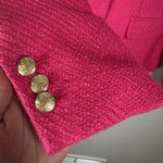 NEW J Crew Womens 4 Tweed Schoolboy Blazer Jacket Pink Fuchsia BW287 Classic Photo 3
