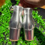 Badgley Mischka Jewel Crystal Rhinestone Embellished Kitten Ankle Strap Chunky Block Low heeled Open toe Stacks Sandals High Heels Pumps Photo 5