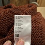 Free People Rust knit scoop neck sweater Photo 14