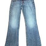 Cotton Express Express‎ Blue Jeans Womens 6 Eva Boot Leg Stretch Classic Casual Y2K Timeless Photo 0