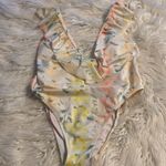 One Piece PINK  SWIM SIZE L brand new with tag see all photos adjustable strips Photo 9