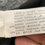 ZARA  Pink Black White Color Block Lightweight Hoodie Sweatshirt Pullover Size S Photo 9