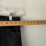 Abercrombie & Fitch Black Jeans 27 High Rise Super Skinny Ankle Tie Hem Stretch Photo 7