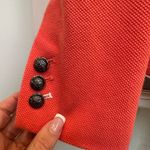 Gap Vintage  Y2K The Academy Blazer Single Breasted Jacket Fire Coral Size 6 S Photo 7