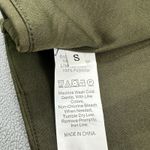 NWT PEAOFBLRD Olive Green Corset Top S Sleeveless Square Neck Zip Back Cute Photo 6